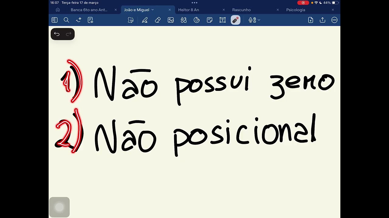 PARA MIGUEL (Ativ. página 5 e 6) - Sistema de numeração egípcio 