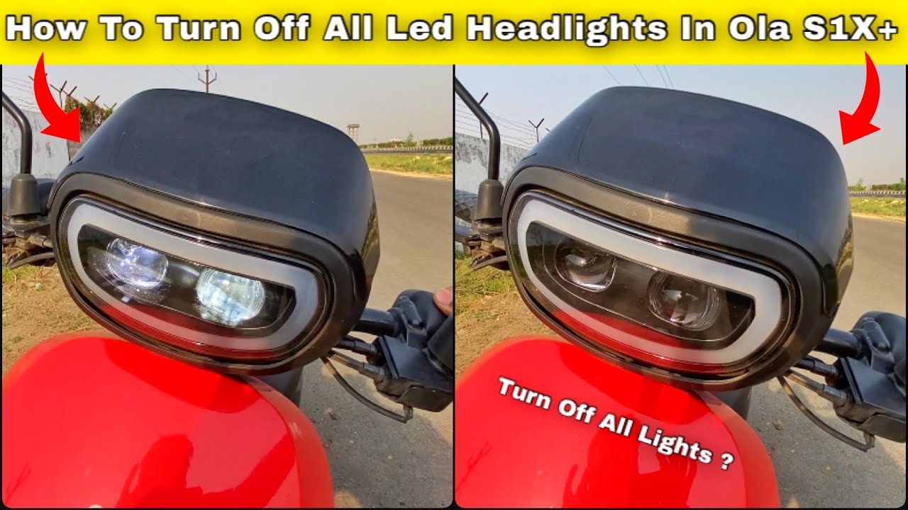 ❌How Turn Off All Led Lights In Ola S1xplus❌#ola #olareview #olas1xplus #olaelectricscooter #olas1x