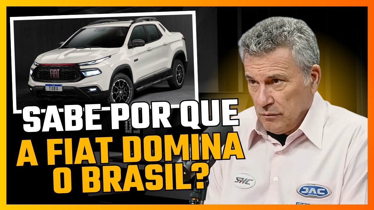 SÉRGIO HABIB REVELA POR QUE a FIAT DOMINOU o BRASIL