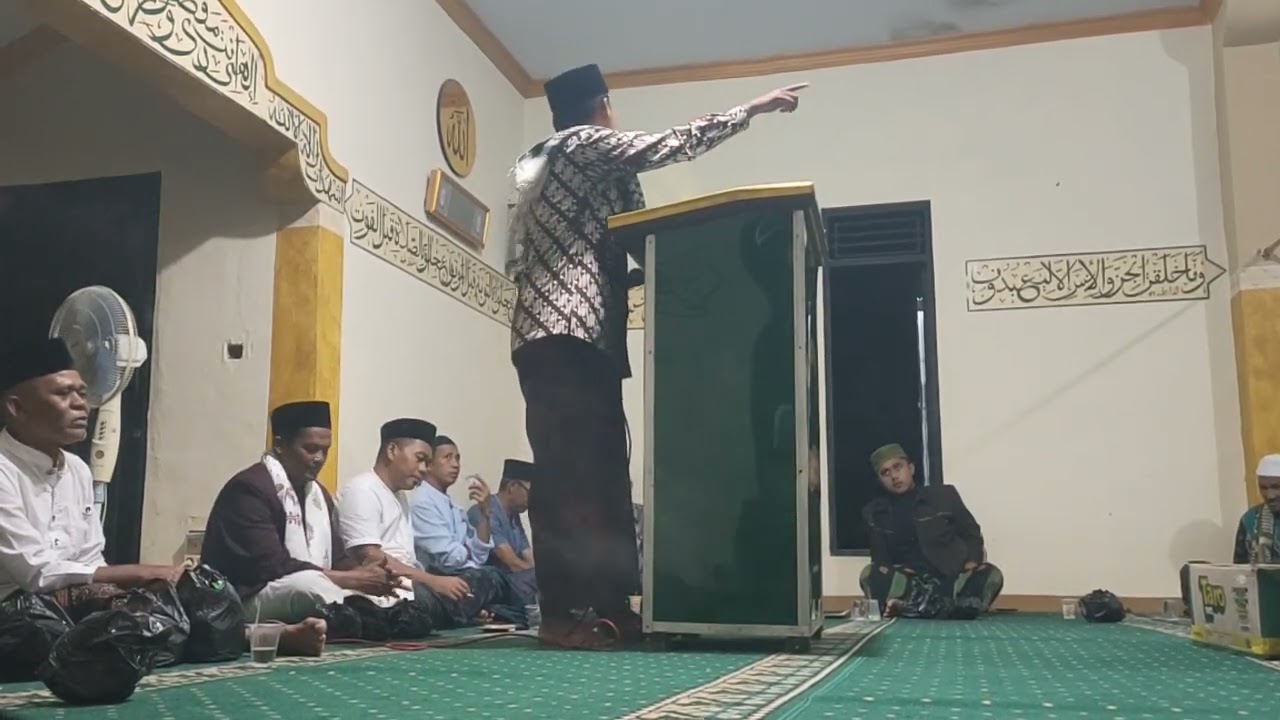 Manaqib Syaikh Abdul Qadir Jailani di Musholla Miftahul Jannah: Ustadz Aceng