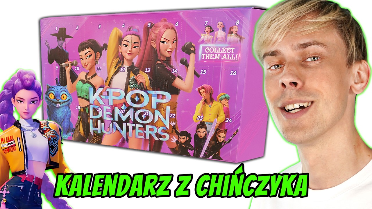 KPOP DEMON HUNTERS 💀 najdziwniejszy KALENDARZ ADWENTOWY z CHIŃCZYKA!