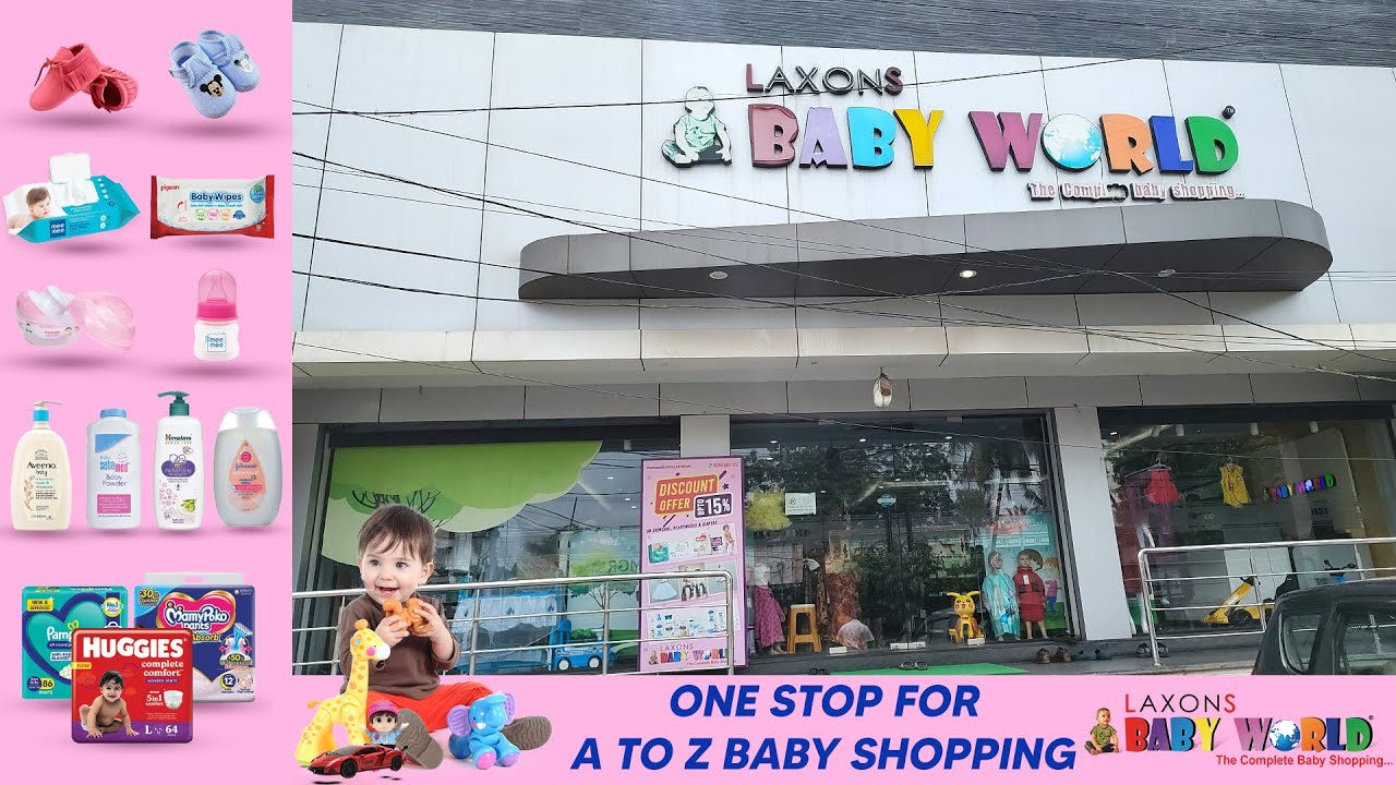 Laxons Baby World At Amalapuram | Shopping Video | Baby Products | Vlogs | Baby Shopping Full Video