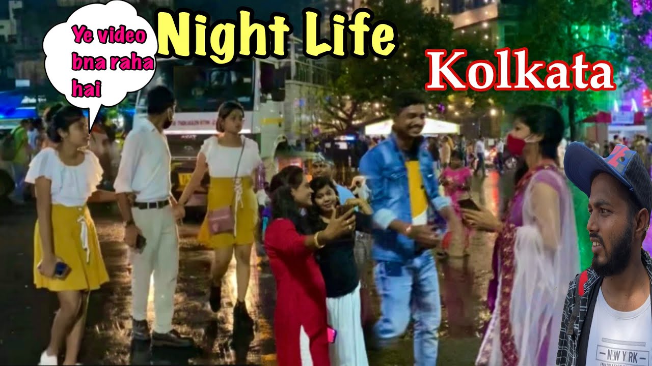 Kolkata Nightlife || Night view Kolkata || Night market Dharmatala || vlogger bablu