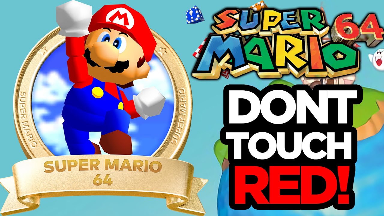Can you Avoid Red and Beat Super Mario 64?