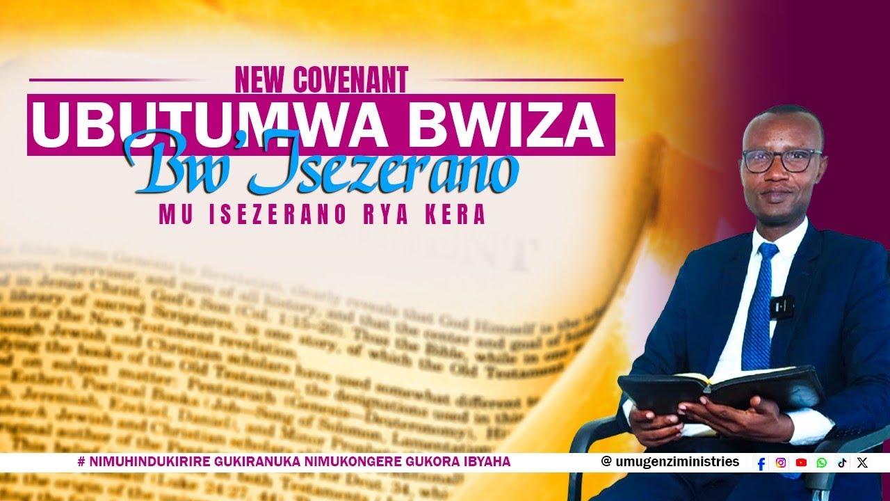 3. NIZEYIMANA Innocent: UBUTUMWA BWIZA BW'ISEZERANO || Nimuhindukirire Gukiranuka Ntimukongere......
