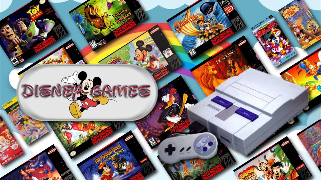 Tdos los juegos de Disney para SNES