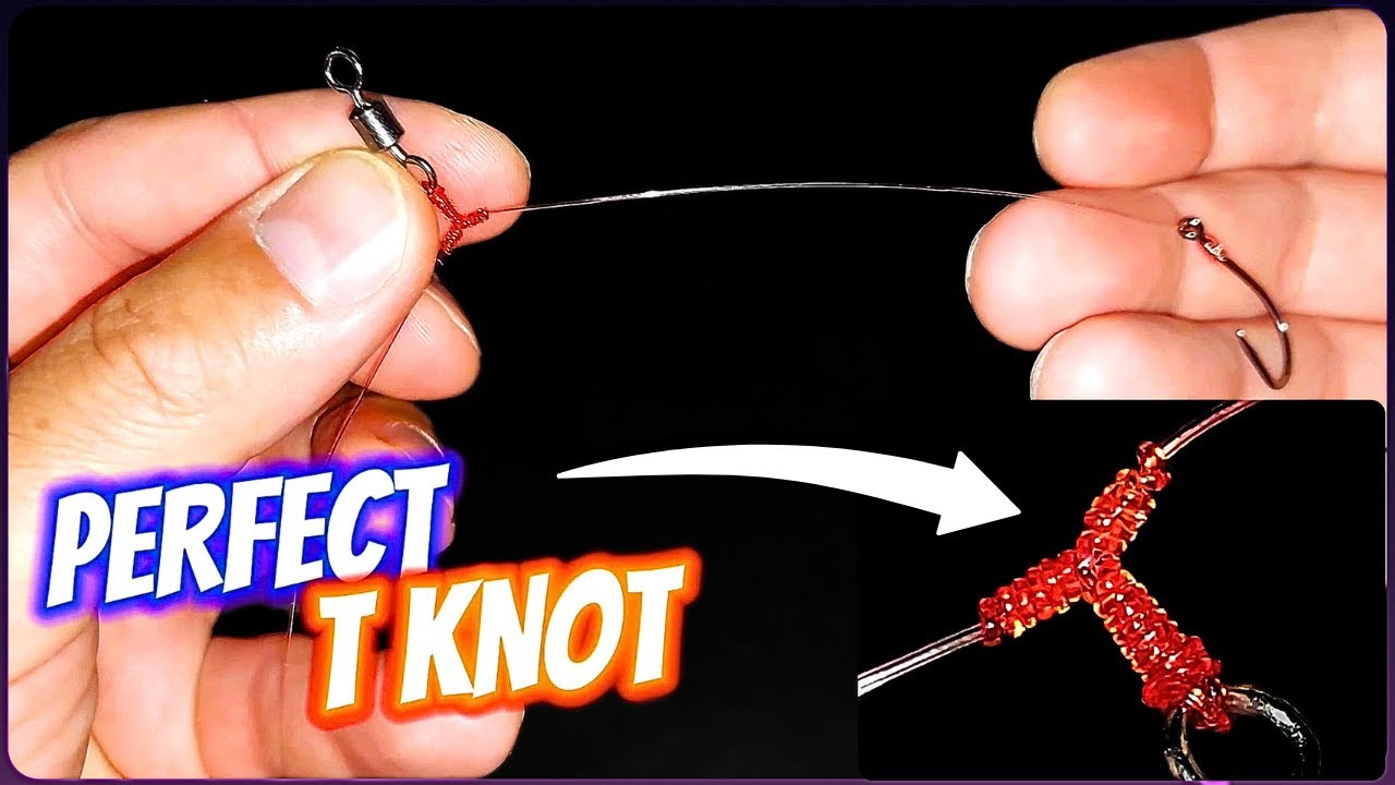 Lernen Sie diesen perfekten T-Knoten und erstellen Sie ein SNAKE TONGUE-Angelger&auml;t