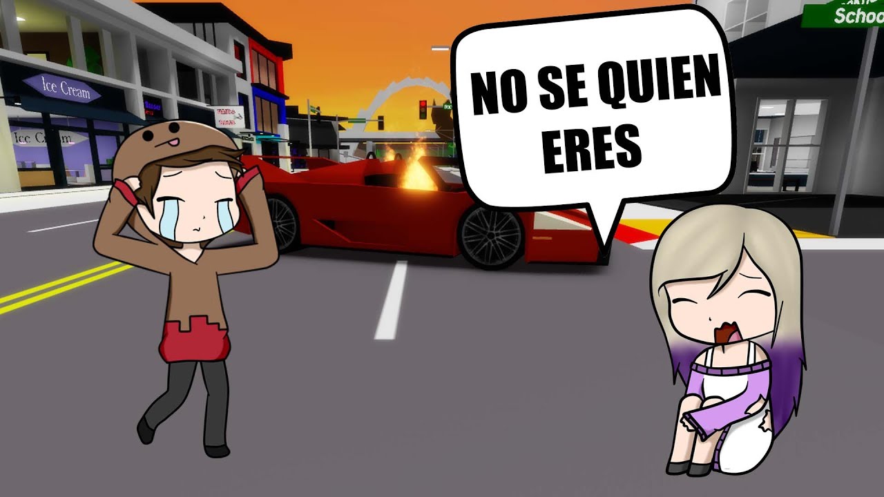LYNA TIENE UN ACCIDENTE Y PIERDE LA MEMORIA EN BROOKHAVEN ROBLOX!!