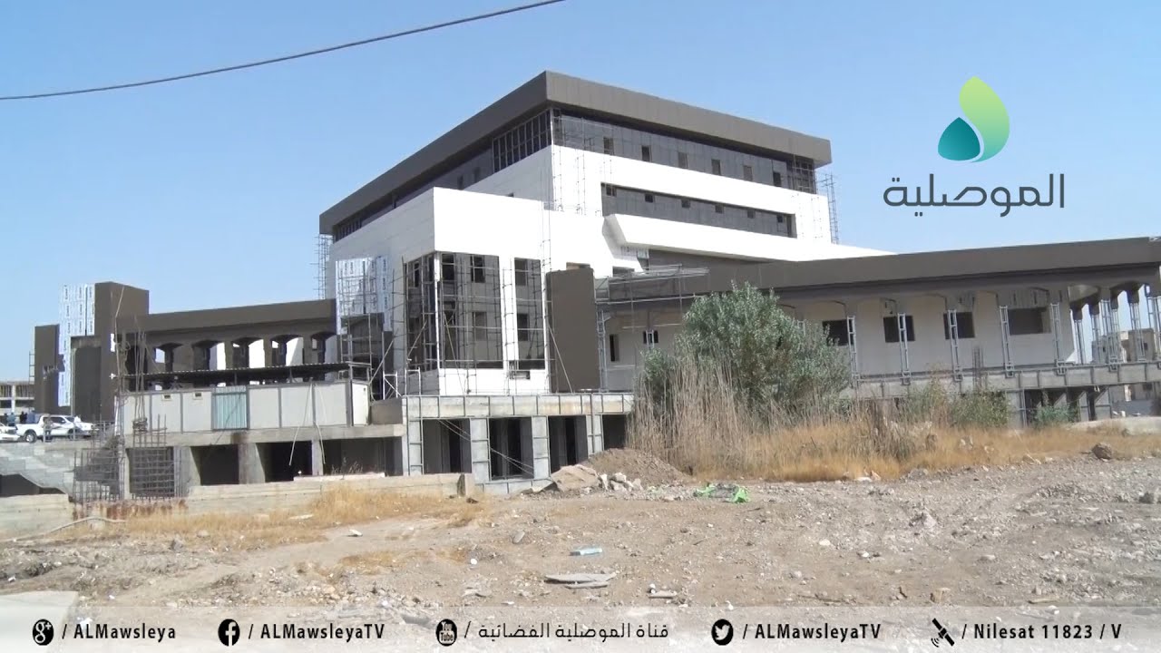 محافظ نينوى يزور مبنى محافظة نينوى ومجلس المحافظة الجديد للاطلاع على سير وحسن تقدم الأعمال