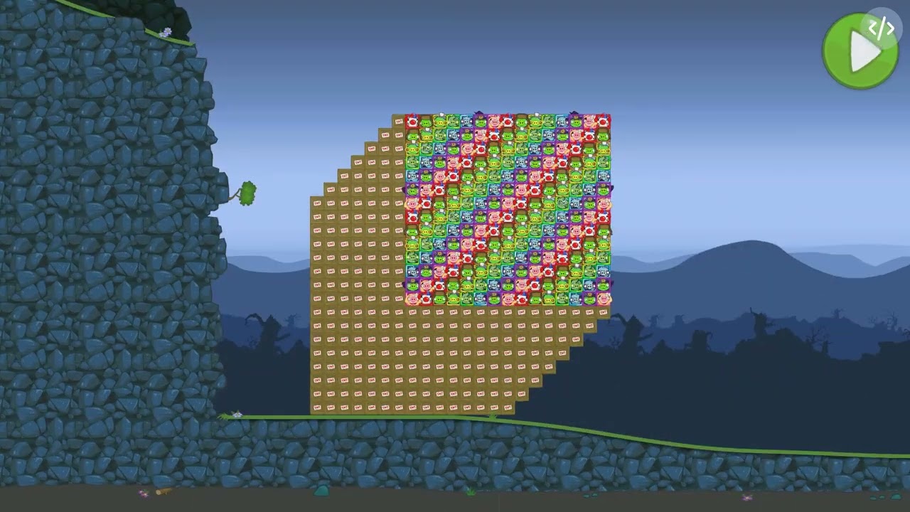 Bad Piggies Largest Explosive Firework Truck! (400 sub special)