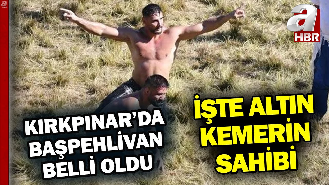 663. Tarihi Kırkpınar Yağlı Güreşleri'nde başpehlivan Yusuf Can Zeybek oldu | A Haber