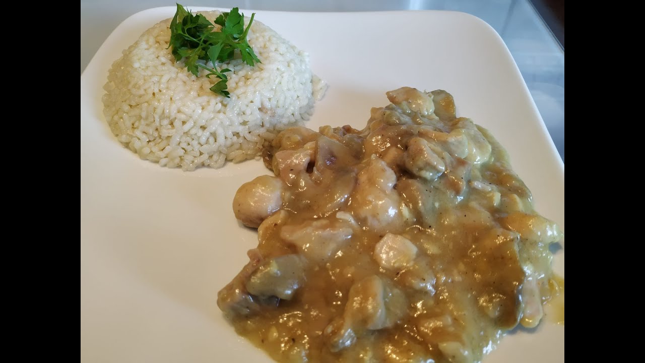 POLLO AL CURRY CON ARROZ EN MAMBO!!!