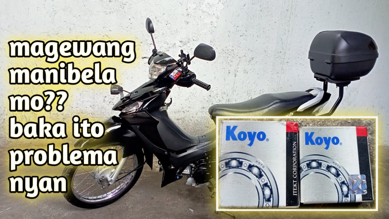 Paano magpalit ng Front hub bearing | Suzuki smash