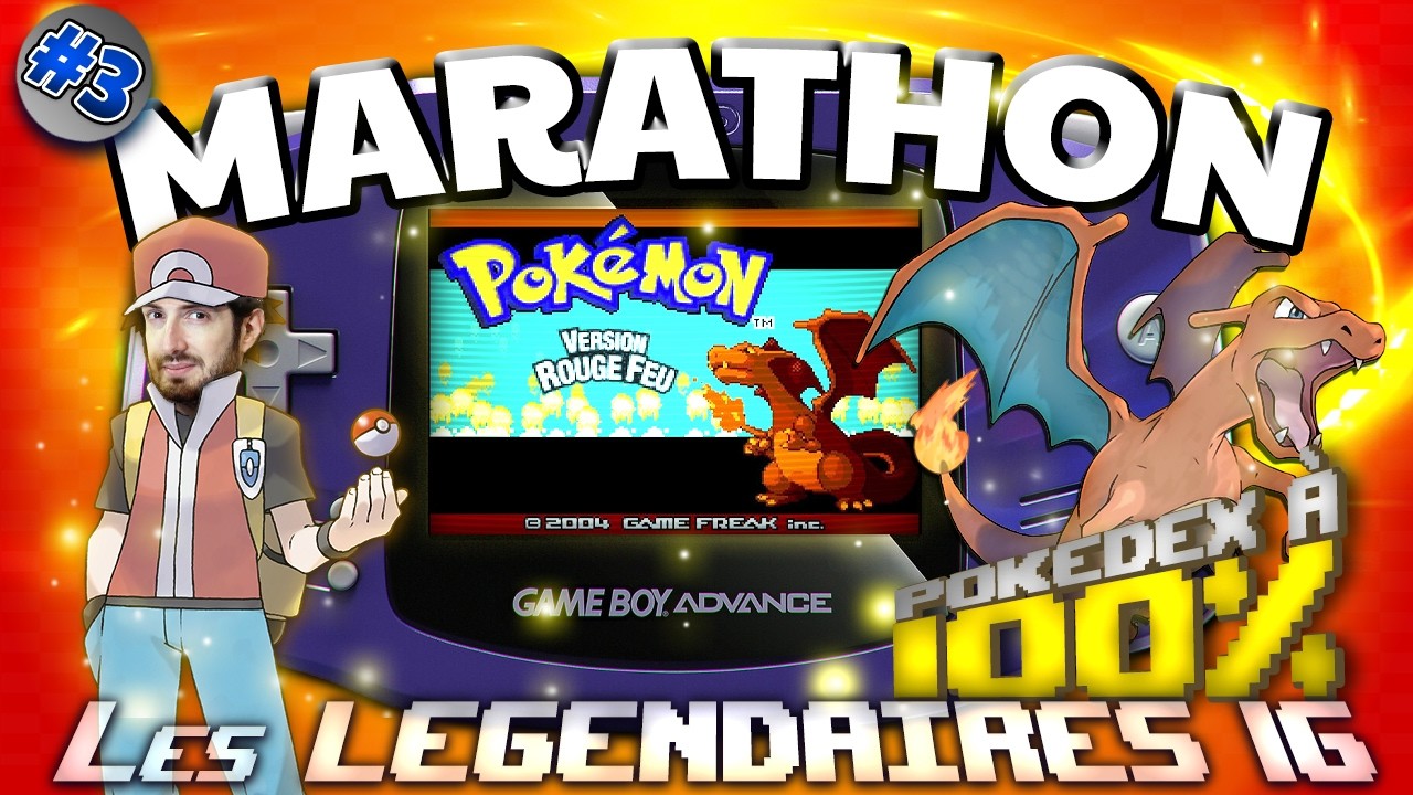 🔥POKEMON ROUGE FEU sur CARTOUCHE GBA 🔥 On fait le 100% POKEDEX à l'ancienne !