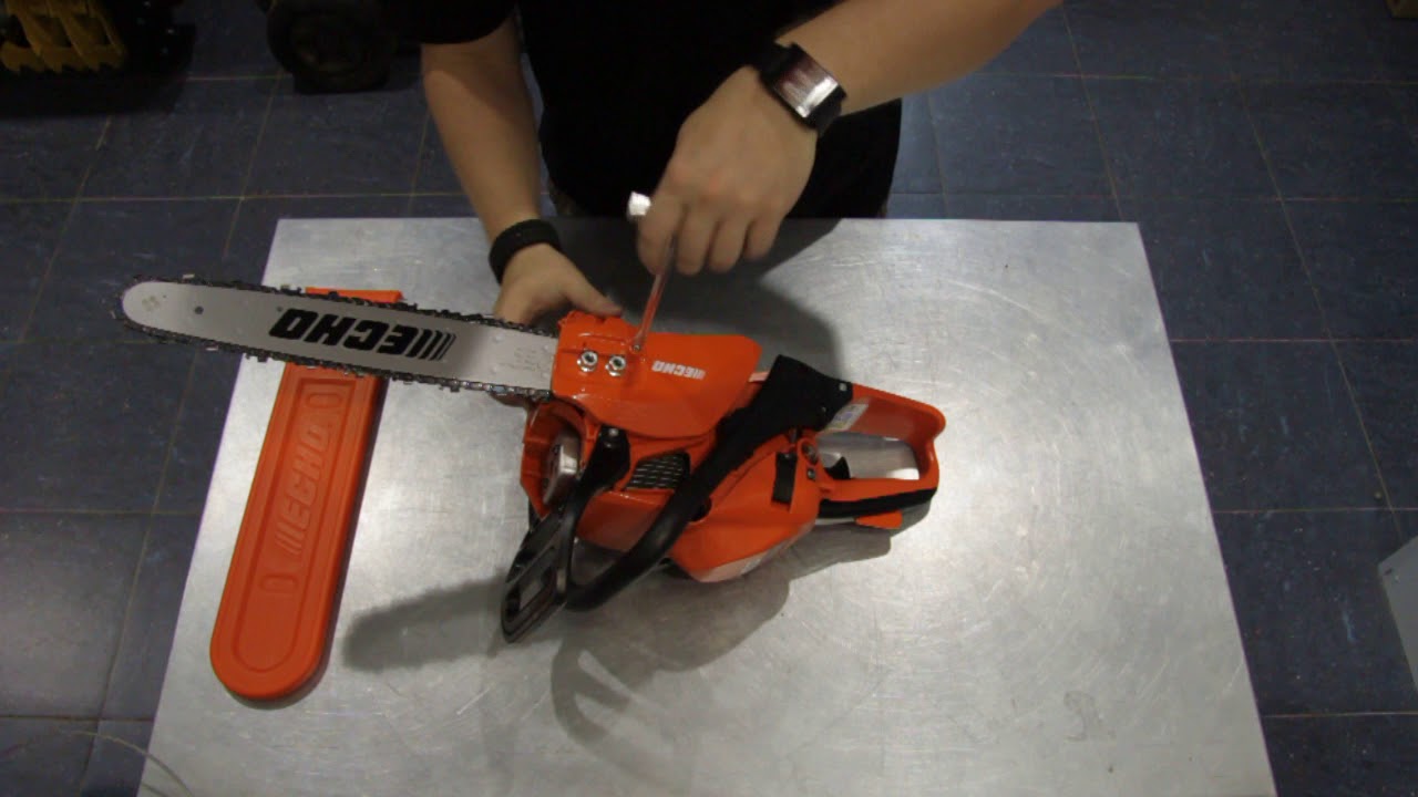 Бензопила Echo CS-353ES. Сборка новой пилы.