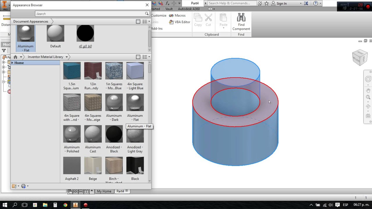 Importar AutoCAD a Inventor Professional