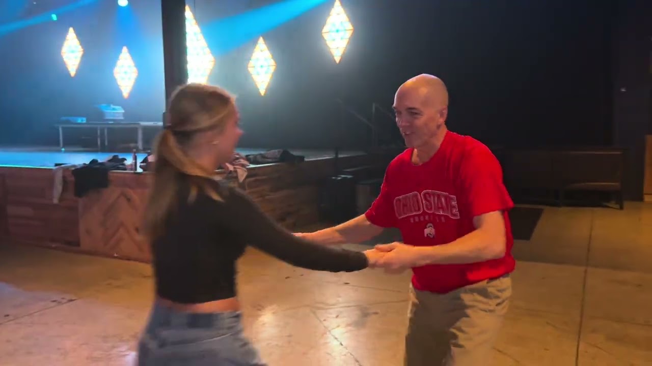 Lori’s roadhouse - Jim, Ben, Sophia , Lisa , Don 3Feb2026 (line dancing)