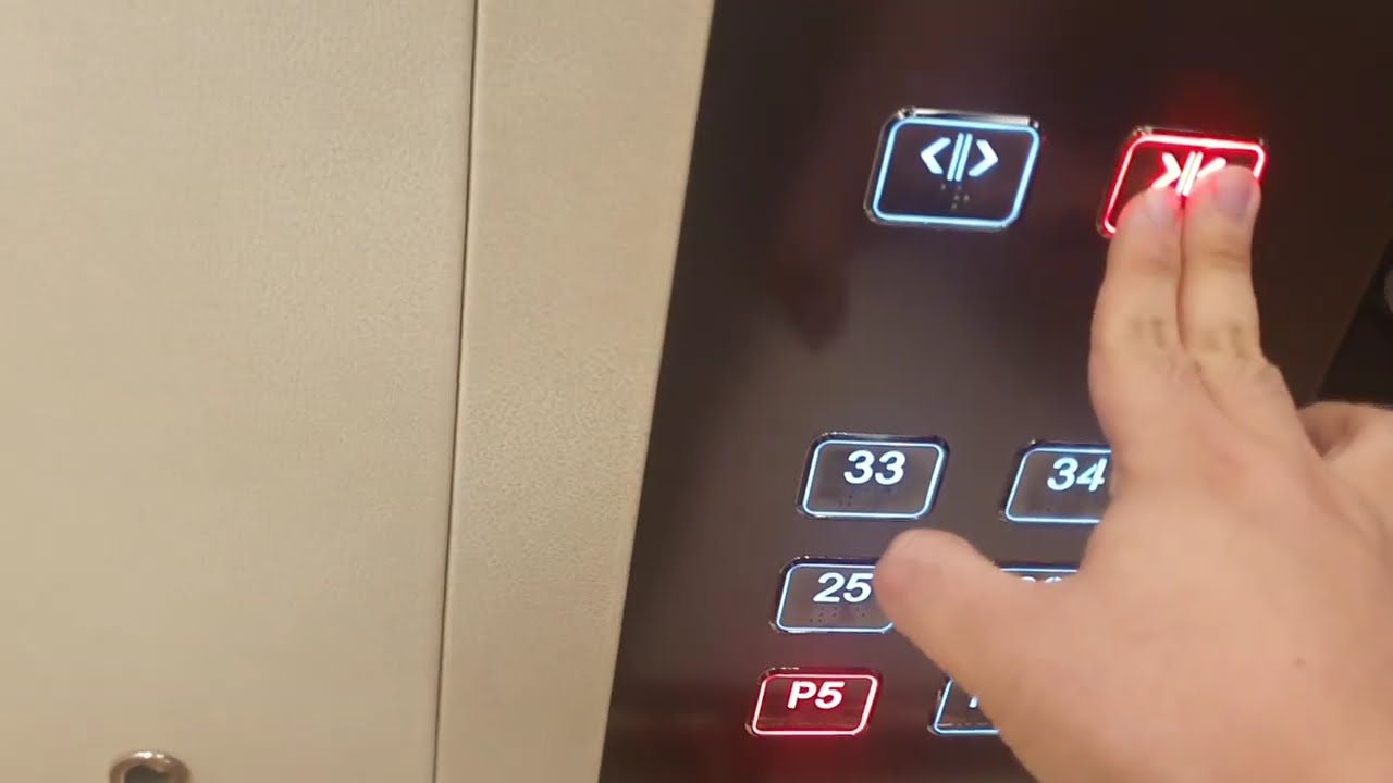 Fujitec High Speed Elevator at Pullman Ambassador Seoul Eastpole, Seoul Korea