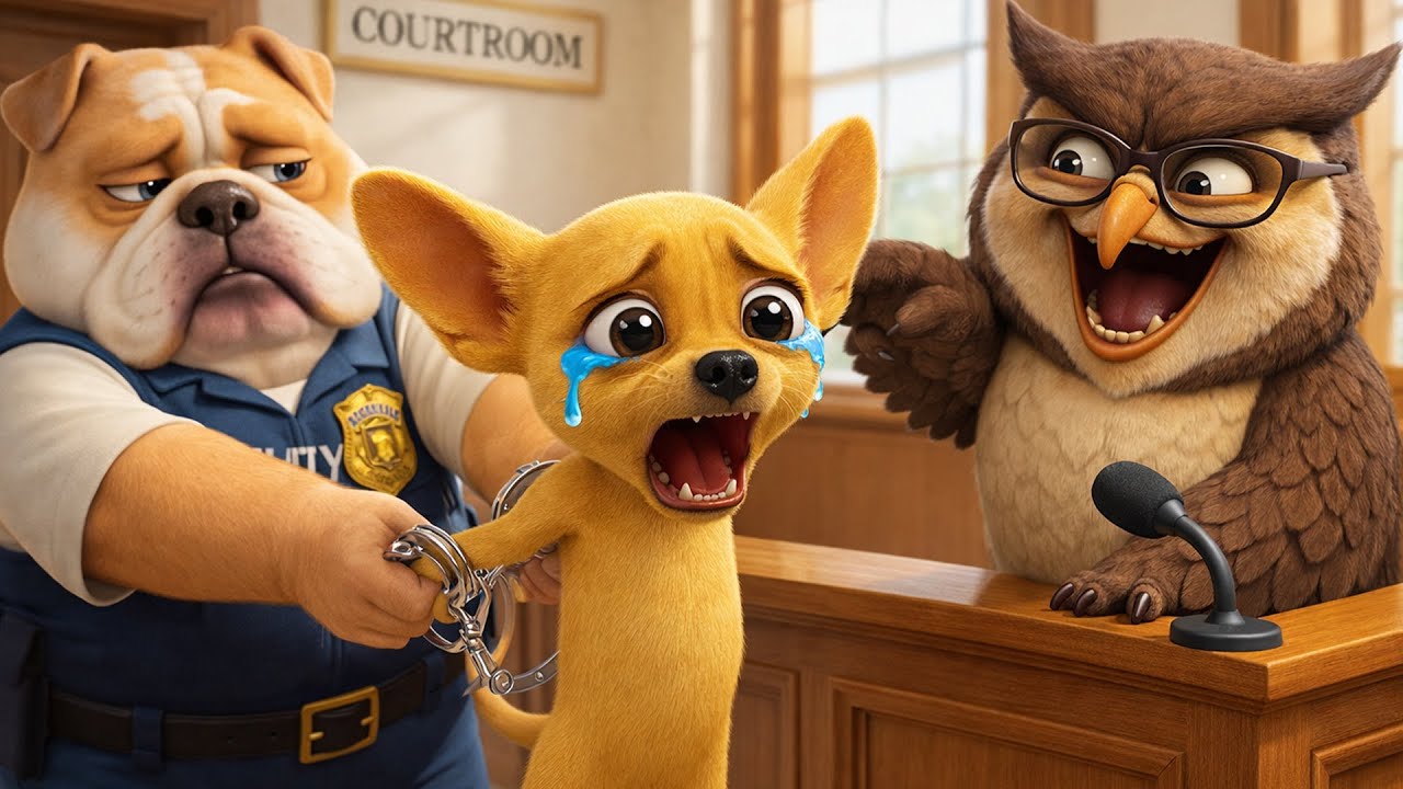 Evil Owl DISTURBS Everyone and Frames Dog... Instantly Regrets It!
