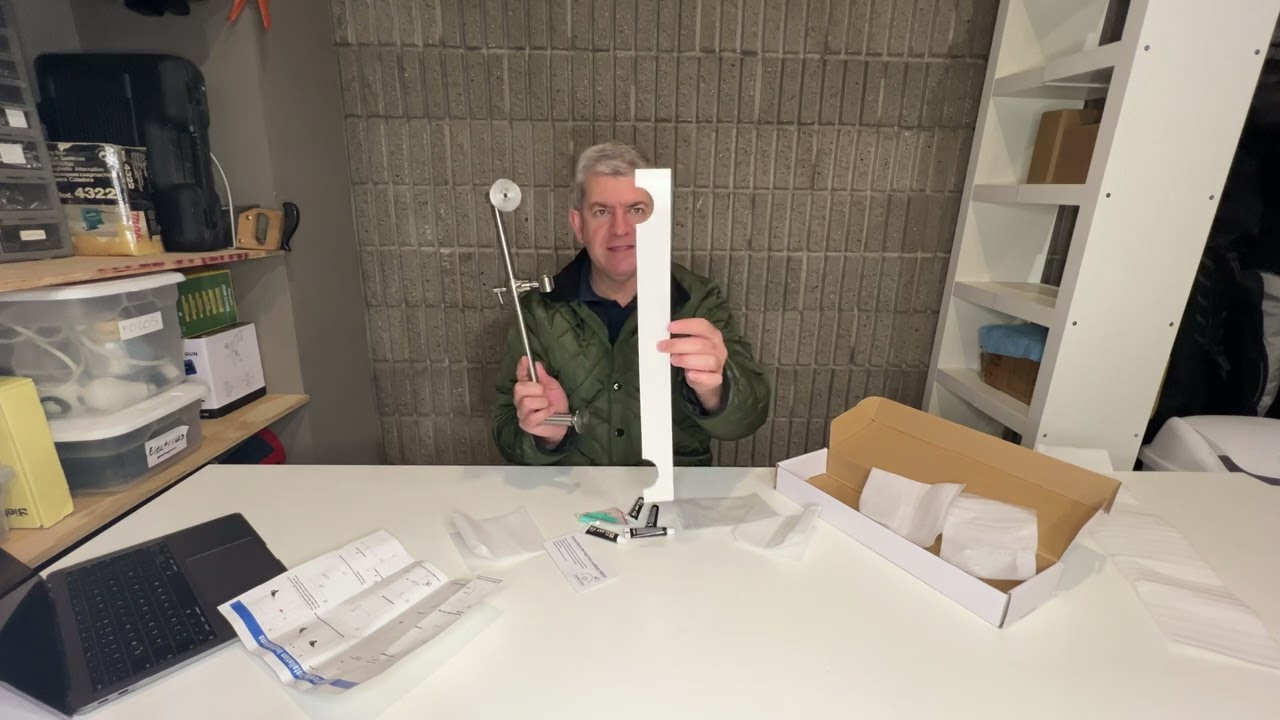 ⭕🔥⭕ YDmeet Shower Slide Bar Adjustable Handheld Unboxing and Review! ✅  #productreview #unboxing
