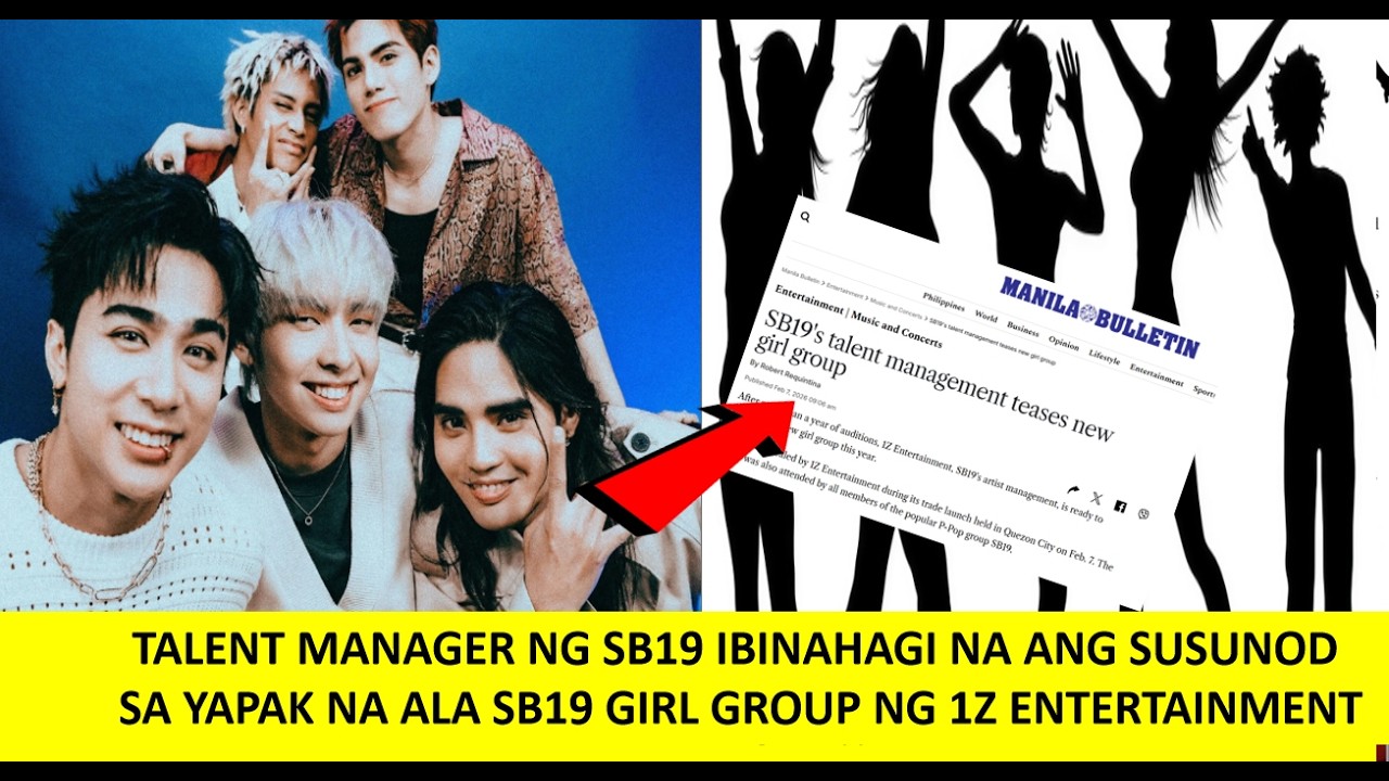 TALENT MANAGER NG SB19 IBINAHAGI NA ANG SUSUNOD  SA YAPAK NA GG NA MALA SB19 ANG GALING NG 1Z