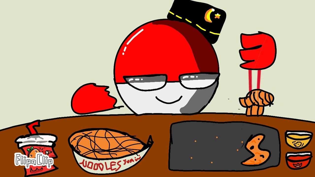CountryBall Mukbang[IndonesiaBall]