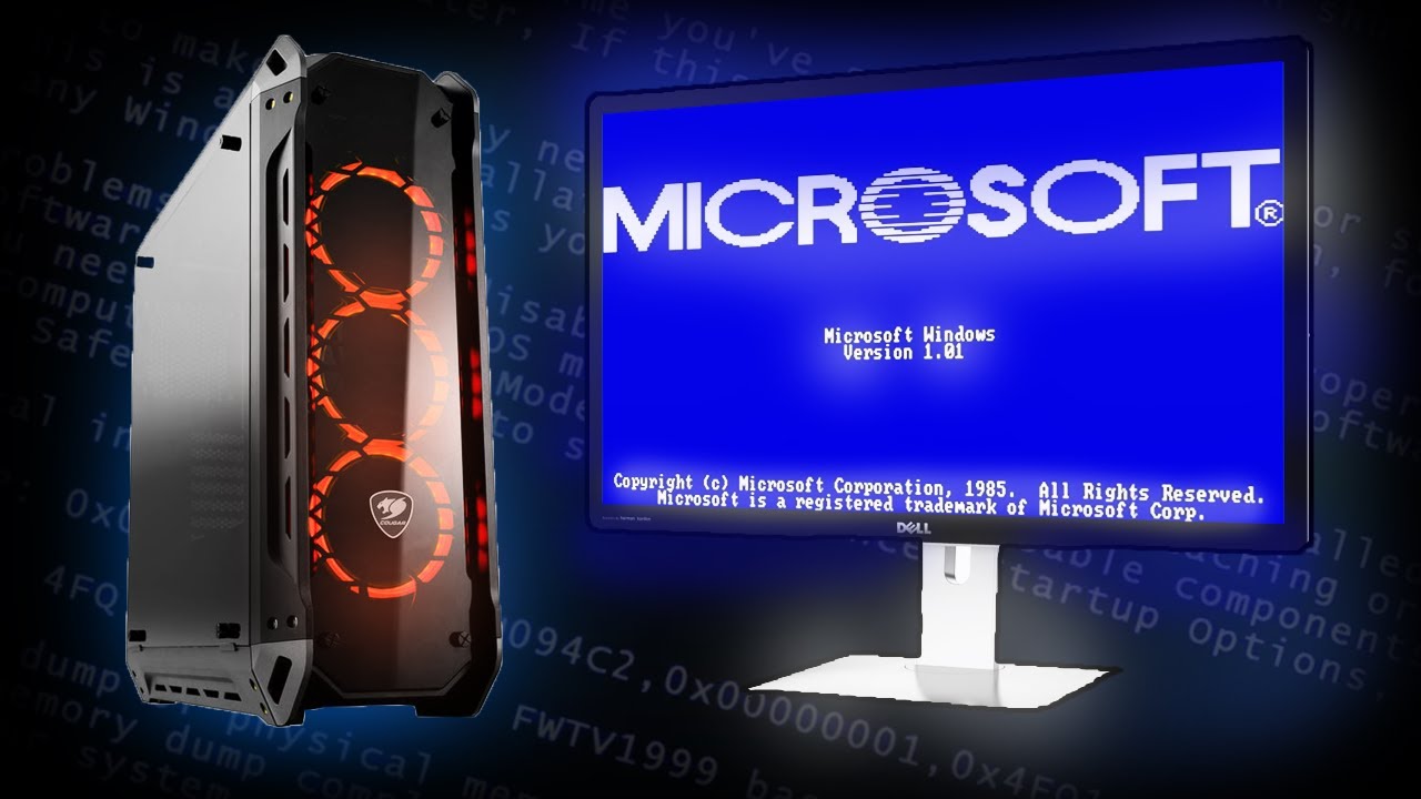 Установится ли Windows 1.0 и Windows 2.0 на современный мощный ПК в 2025 году?