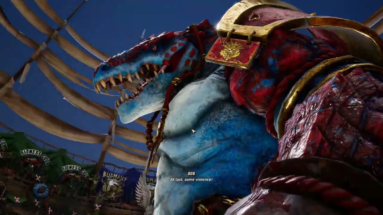 Blood Bowl 3 - Kroxigor Chomp Animation