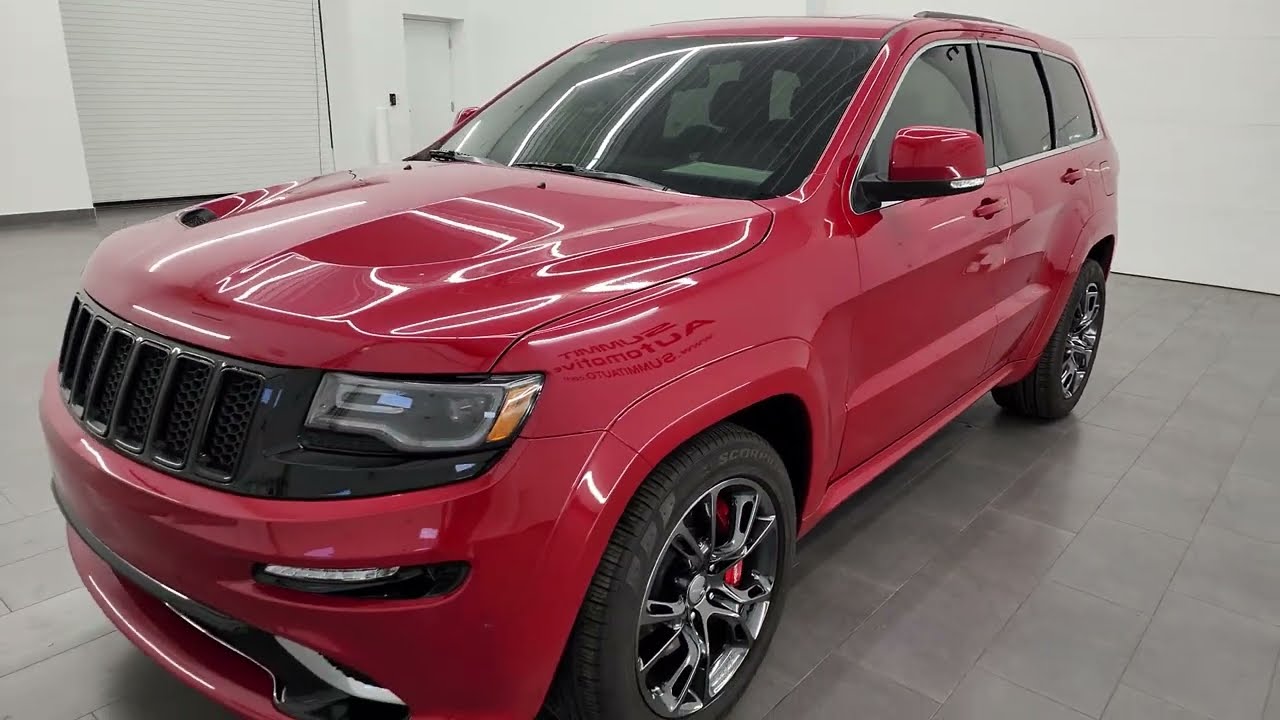 2015 JEEP GRAND CHEROKEE SRT8 REDLINE 2 COAT PEARL 4K WALKAROUND 13867Z SOLD!
