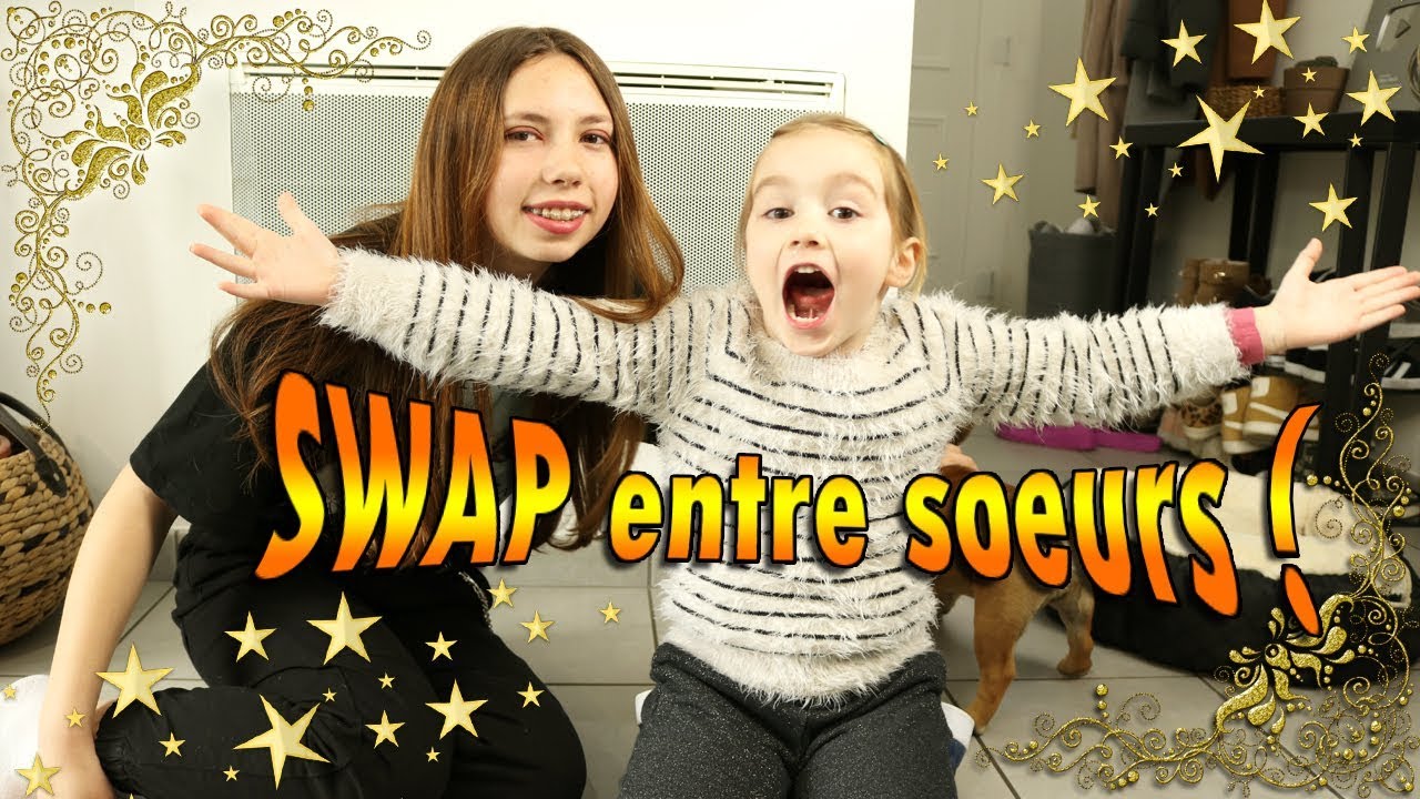 SUPER SWAP entre sœurs ! Ellie et Lana dévalisent l'ESPACE CULTUREL de LECLERC !