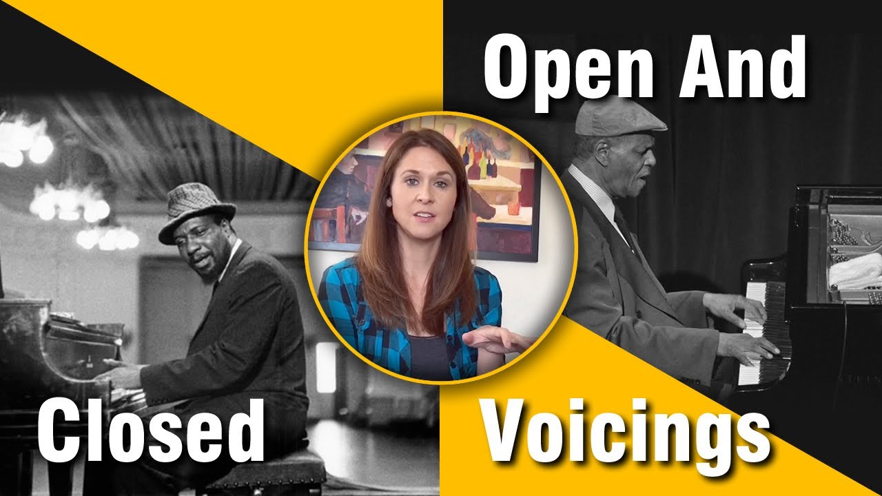Jazz Piano Comping With Open And Closed Voicings
