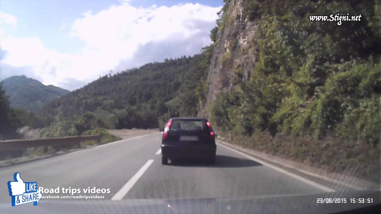 ROAD TRIP: from Bijelo Polje over Mojkovac and Podgorica to Budva / Montenegro