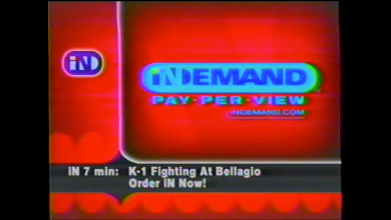 In Demand Pay Per View Bumpers - August 2003