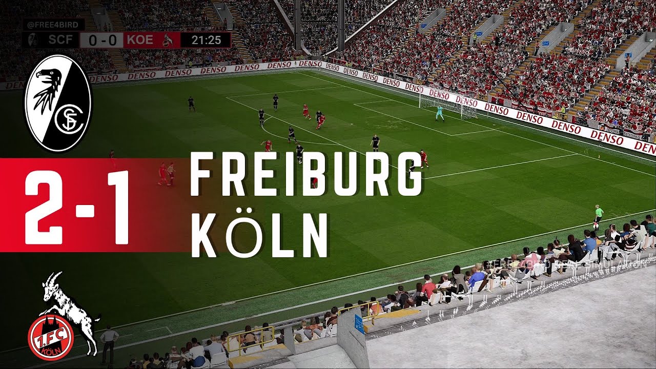 Freiburg gegen Köln LIVE | 🇩🇪 Bundesliga 2026 | Spielsimulation & Live-Ergebnis