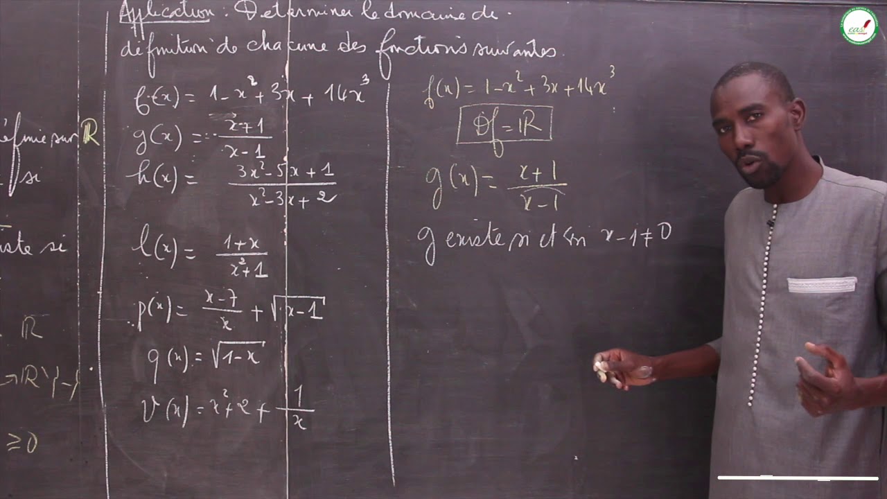 Cours - Première L - Mathématiques : C3 / Fonctions numériques / Suite 1 / M. Boye