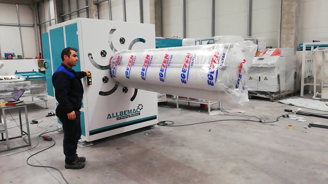 Elyaf Paketkeme Makinesi