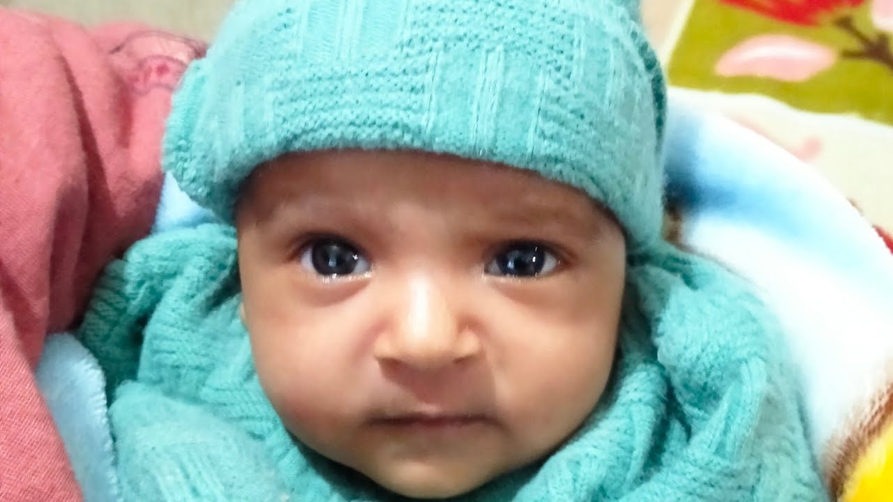 cute baby girl video live  l New born baby video