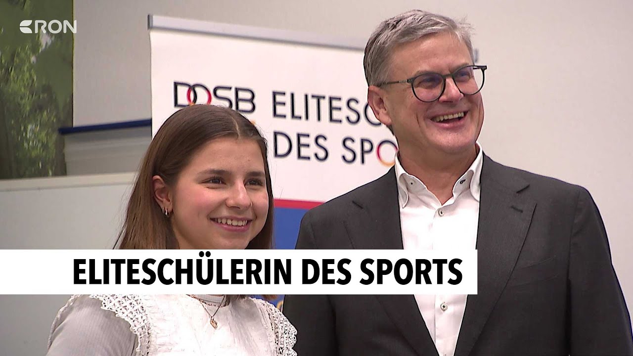 Janoah Müller wird für ihre Leistungen im Sport und in der Schule geehrt | RON TV