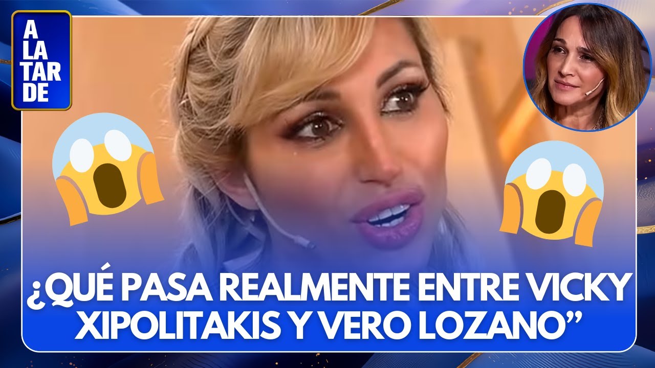 😮 TELEFÉ EN LLAMAS: VICKY XIPOLITAKIS AFUERA DE 