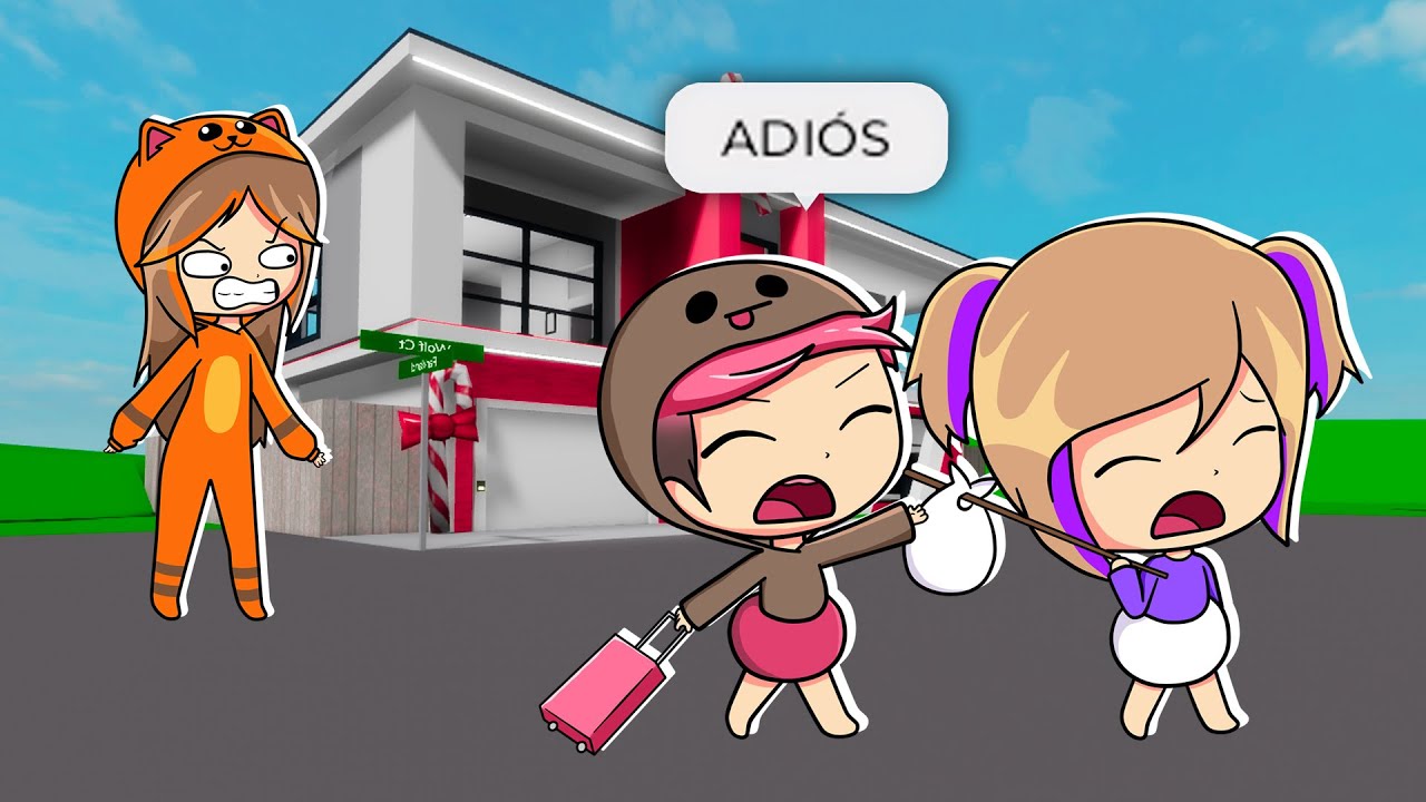 LYNITA BEBÉ Y DANI BEBÉ SE ESCAPAN DE CASA 😱 ROBLOX BROOKHAVEN