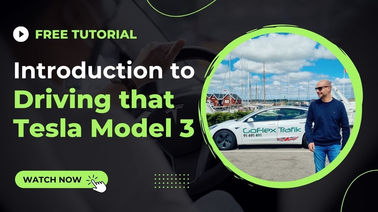 Introduction to Driving Tesla Model 3