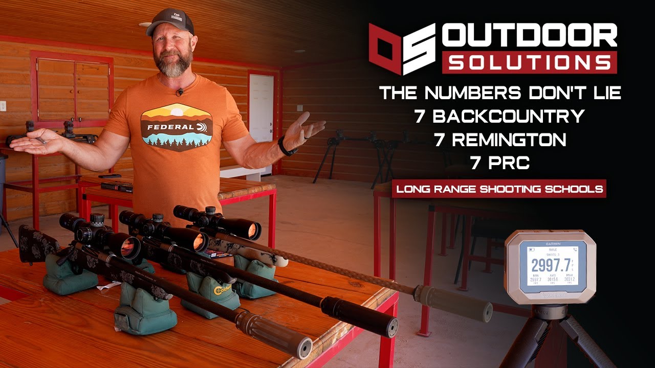 7mm Backcountry vs PRC vs Rem Mag! Who Wins the Speed Test?