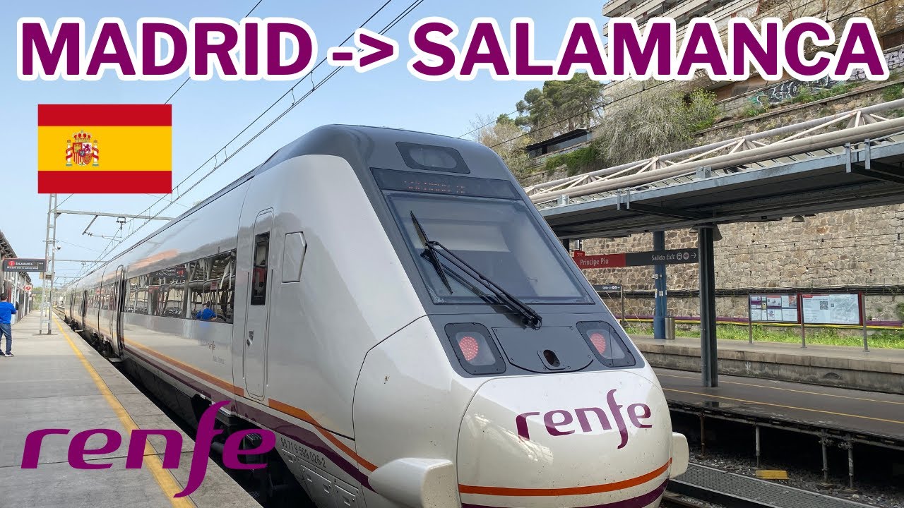 🇪🇸 RENFE MEDIA DISTANCIA train MADRID - SALAMANCA | TRIP REPORT