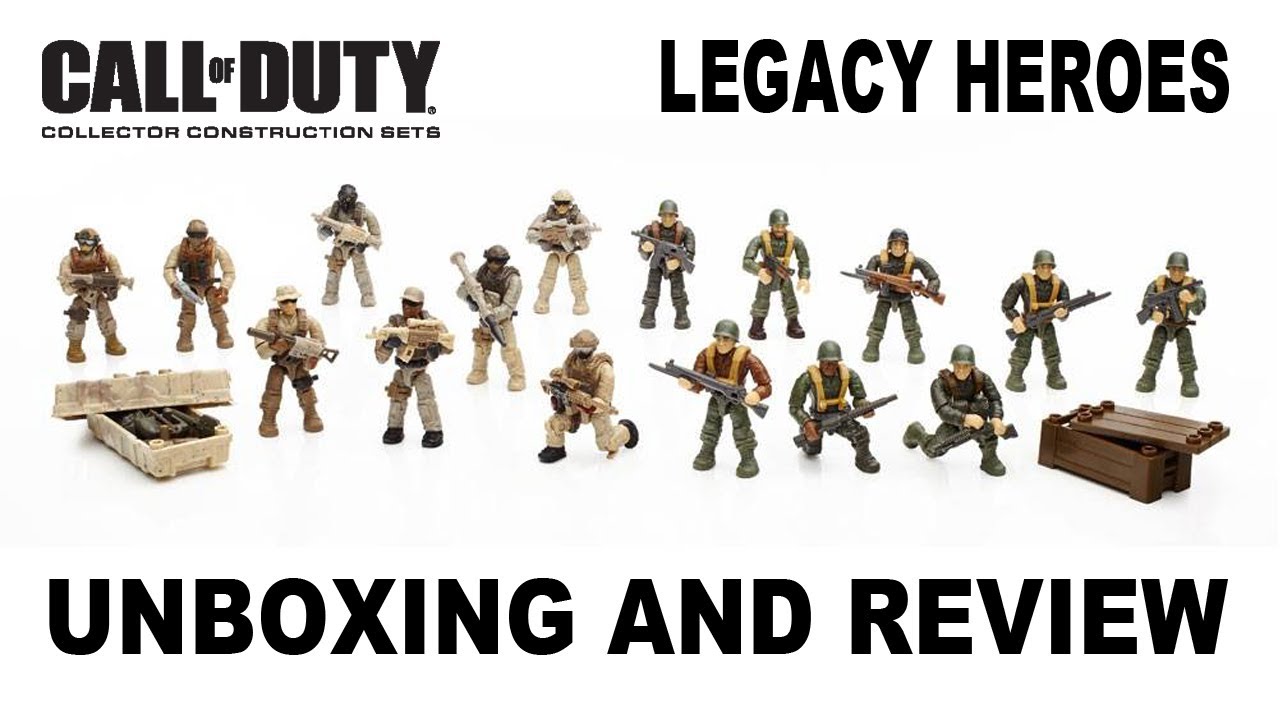 Mega Bloks Call of Duty Legacy Heroes Set Review