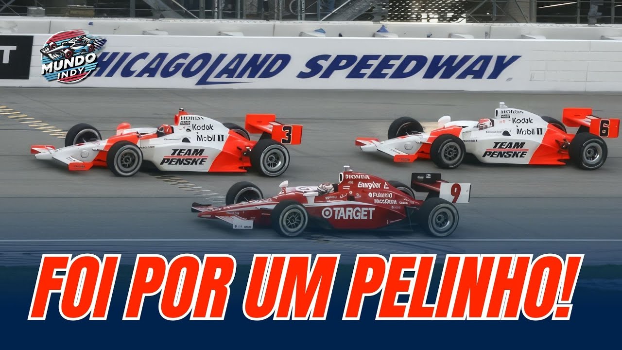 FÓRMULA INDY - VITÓRIA BRASILEIRA de HÉLIO CASTRONEVES - ChicagoLand - INDYCAR SERIES 2008