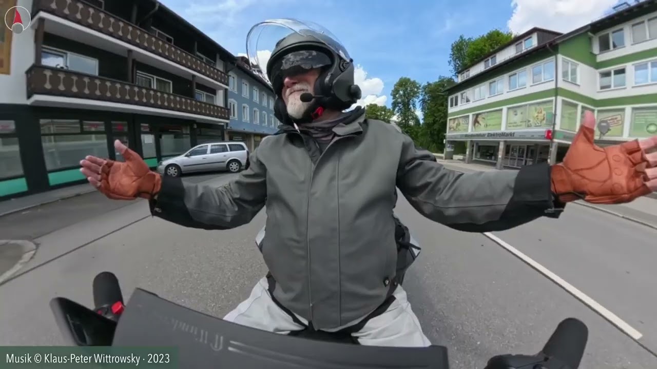 Can-Am Spyder RT · Von Garmisch-Partenkirchen in Richtung Innsbruck...