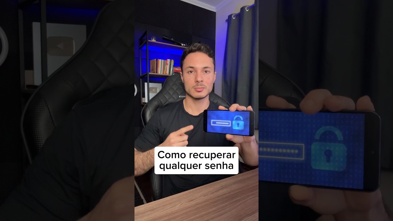 Como recuperar qualquer senha #dicas #senhas #google