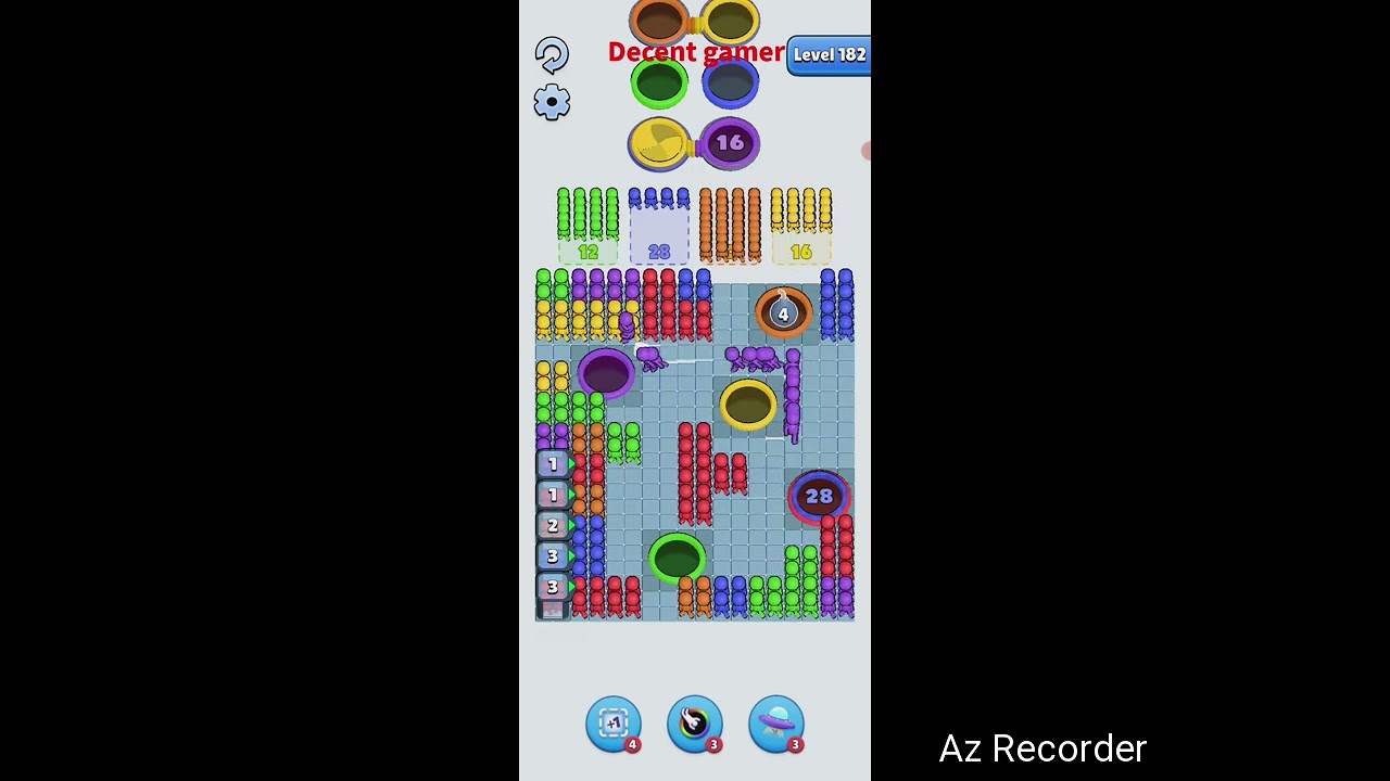 Hole people level 182 Walkthrough solution 