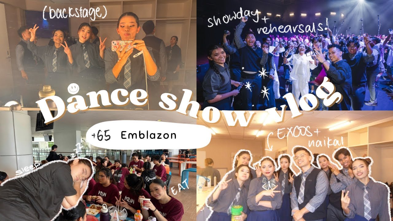 EMBLAZON DANCE VLOG 25’ EP2 (FDR + SHOWDAY BTS) | LVRRCHLOEE
