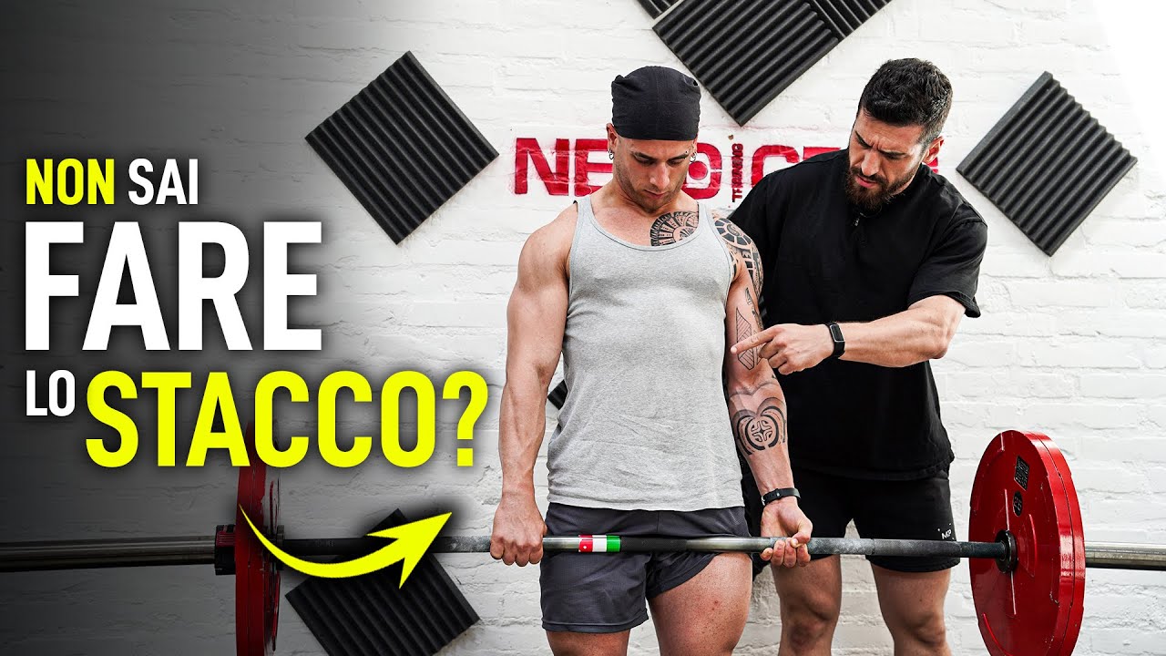 Tutto quello che devi sapere sullo STACCO DA TERRA!